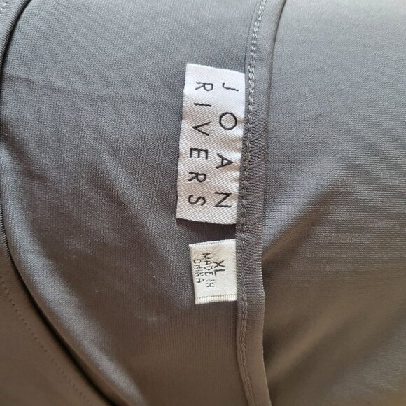 Joan Rivers Gray Sequin Pocket T-Shirt Dress - Picture 7 of 7